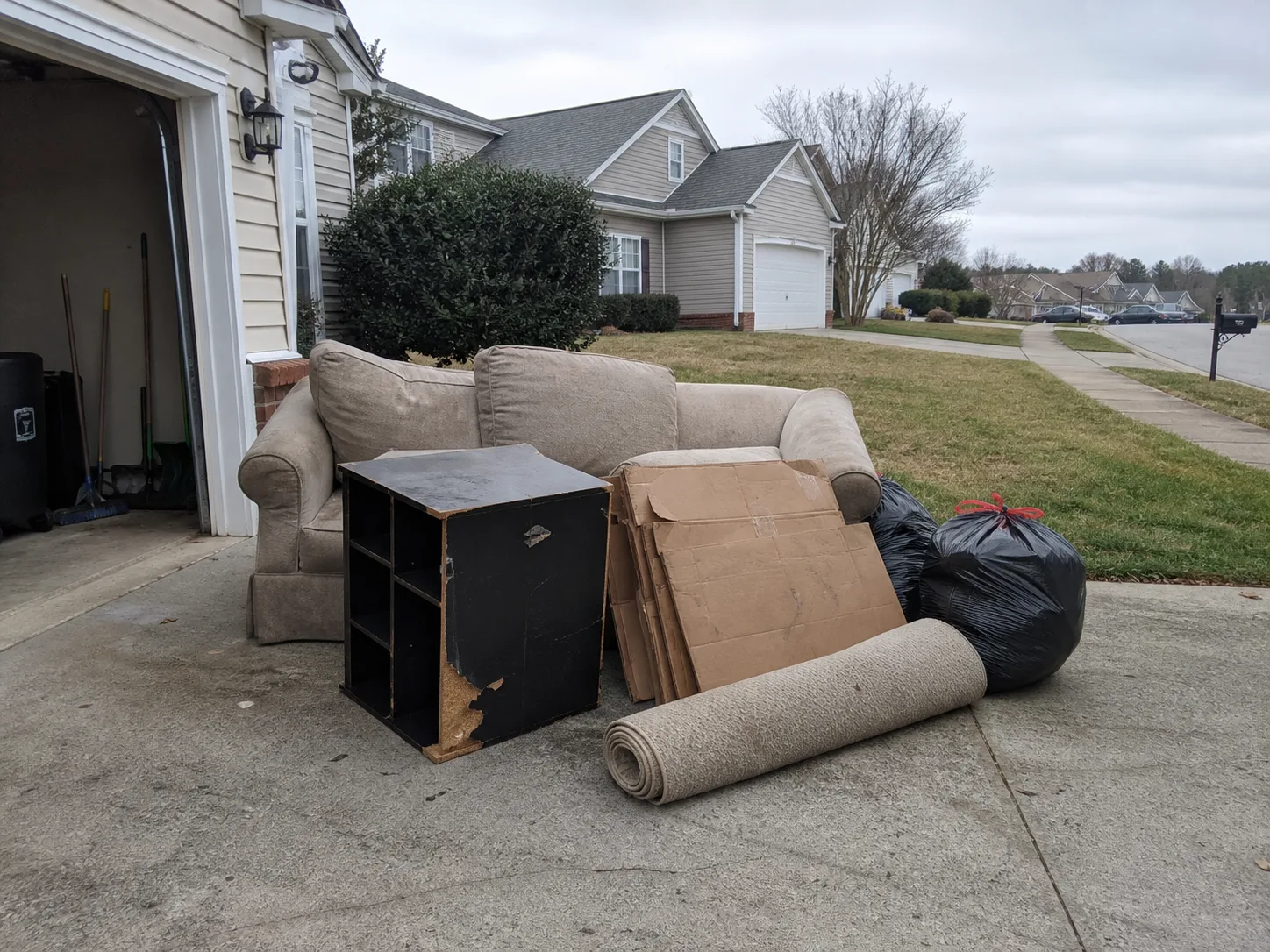 Before — Whole-Home Junk Cleanout